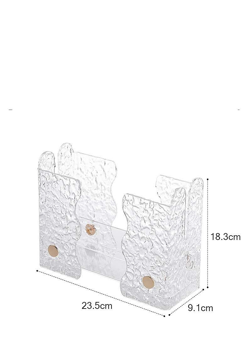 Crystal Acrylic Hand Towel Holder