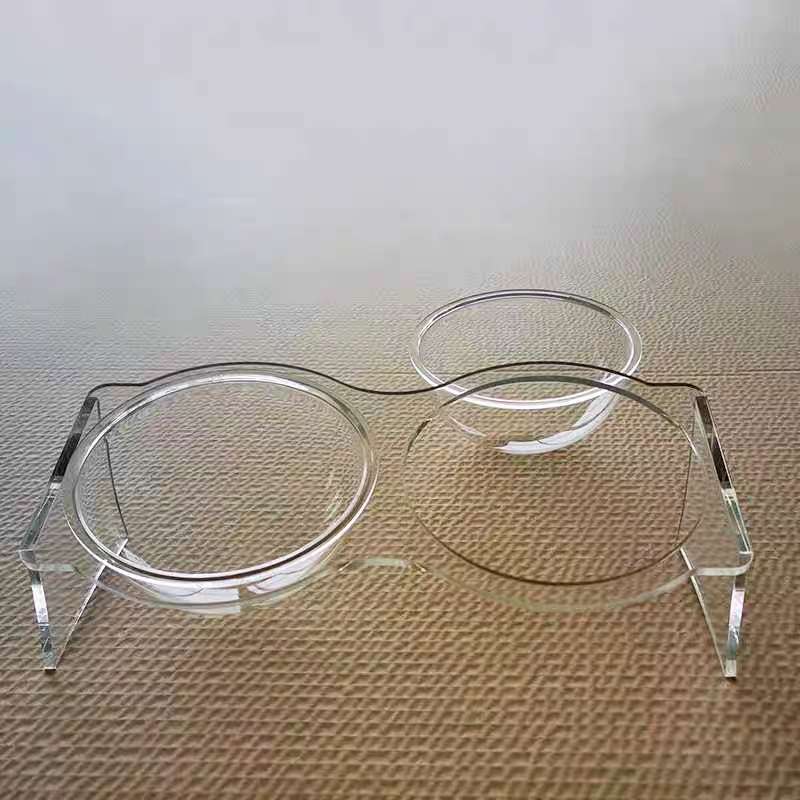 Acrylic Pet Double Bowl