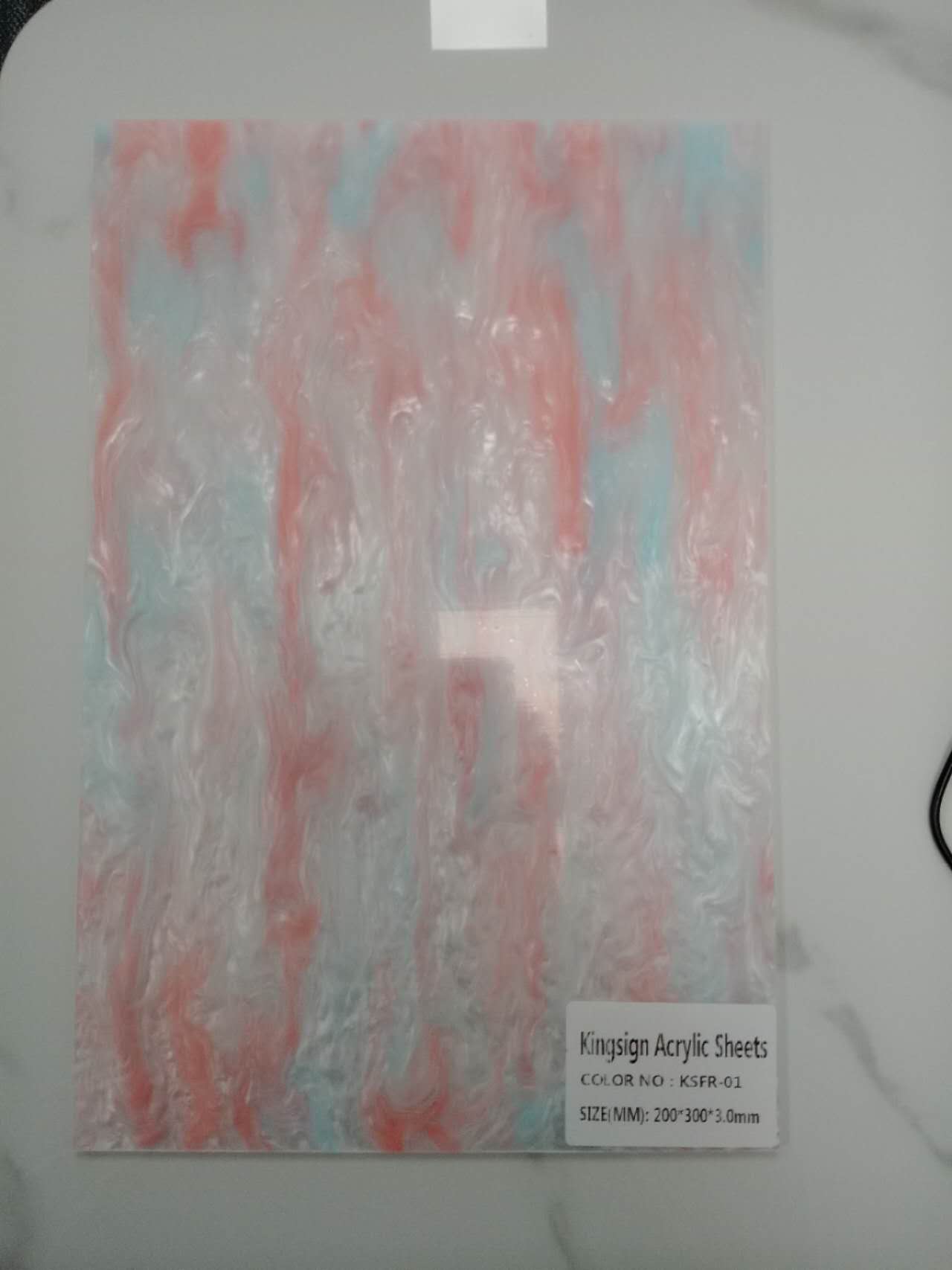 GLITTER ACRYLIC SHEETS PINK 3 MM A4 210 mm x 297 mm ON SPECIAL DON'T MISS OUT