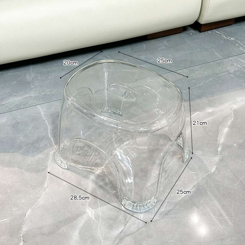 Acrylic Transparent Small Stool