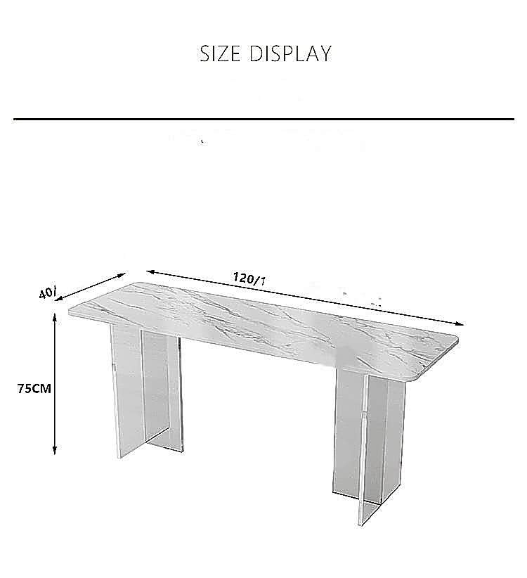 Acrylic Sintered Stone Table
