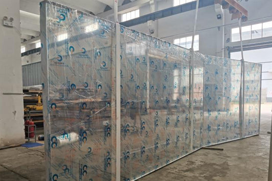 Acrylic slab temperature adaptability