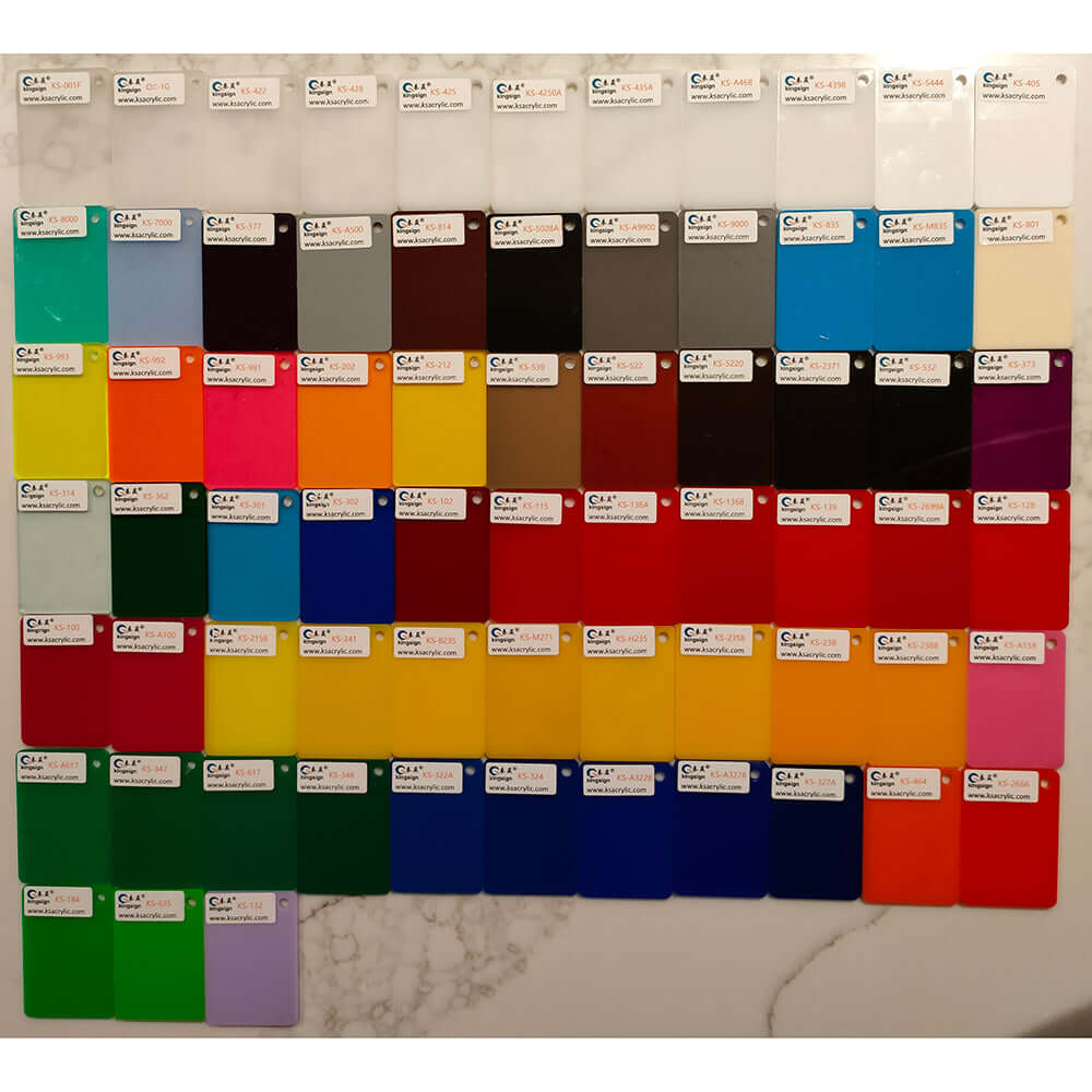 Coloured Acrylic Sheets