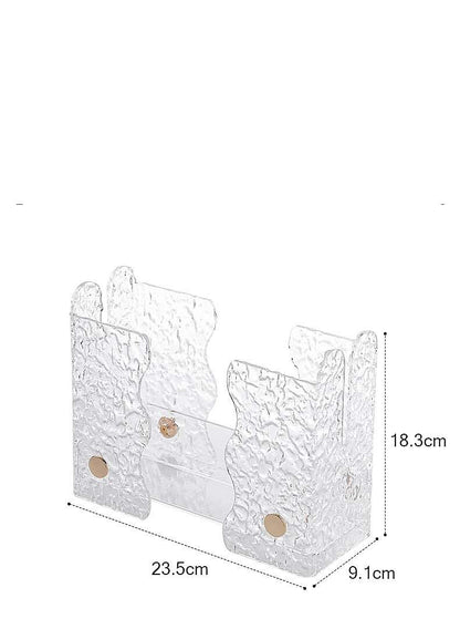 Crystal Acrylic Hand Towel Holder