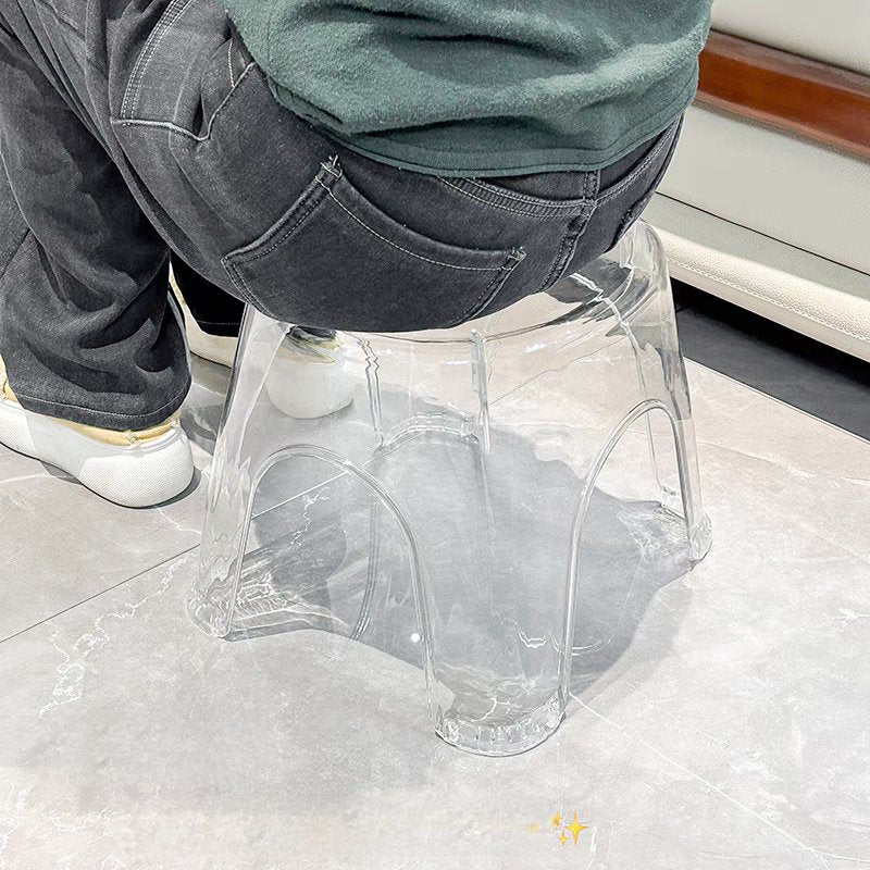 Acrylic Transparent Small  Stool