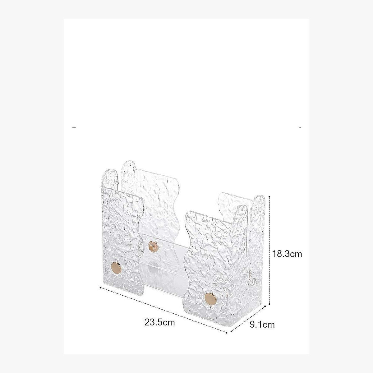 Crystal Acrylic Hand Towel Holder – product view 2
