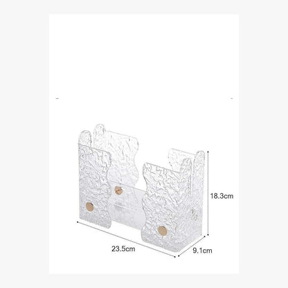 Crystal Acrylic Hand Towel Holder – product view 2
