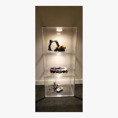3/4/5 Layers Large Clear Perspex Display Cabinet Case – product view 4