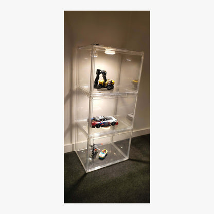3/4/5 Layers Large Clear Perspex Display Cabinet Case – product view 5