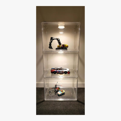 3/4/5 Layers Large Clear Perspex Display Cabinet Case – product view 6