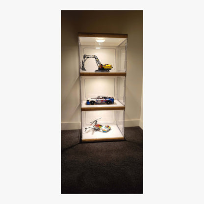 3/4/5 Layers Large Clear Perspex Display Cabinet Case – product view 7