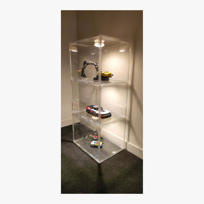 3/4/5 Layers Large Clear Perspex Display Cabinet Case – product view 8