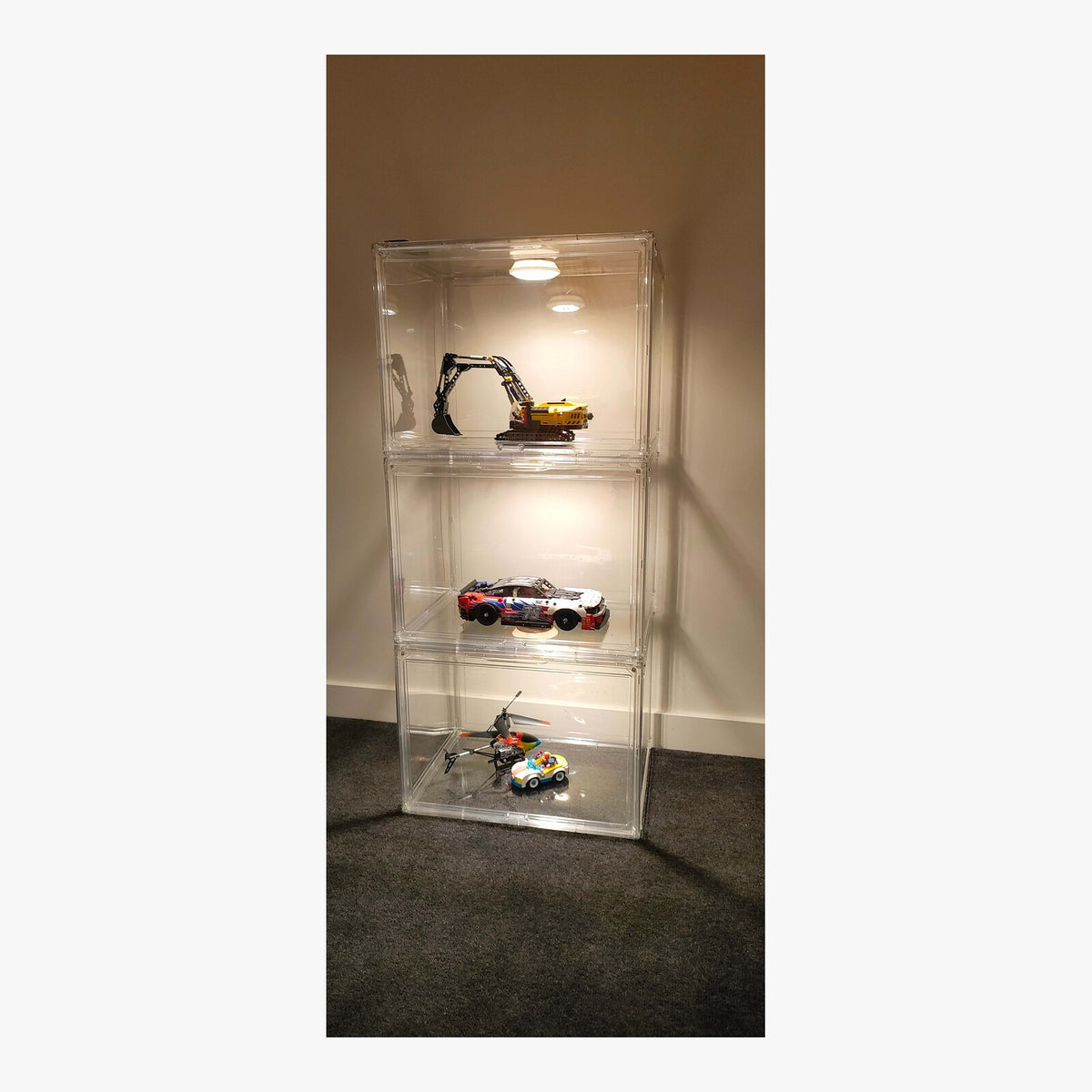 3/4/5 Layers Large Clear Perspex Display Cabinet Case – product view 10