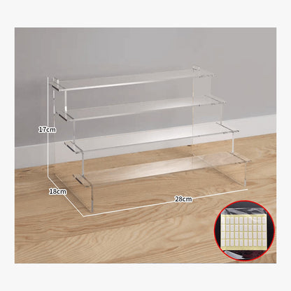 Clear Perspex Acrylic Display Ladders – product view 3