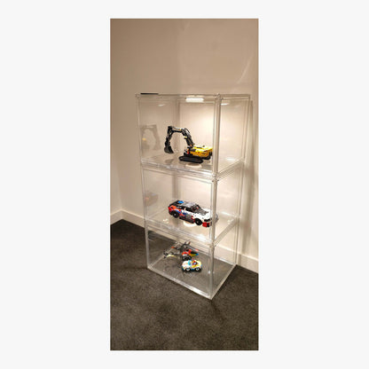3/4/5 Layers Large Clear Perspex Display Cabinet Case – product view 12