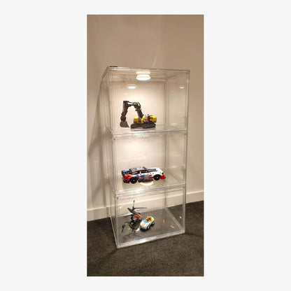 3/4/5 Layers Large Clear Perspex Display Cabinet Case – product view 14