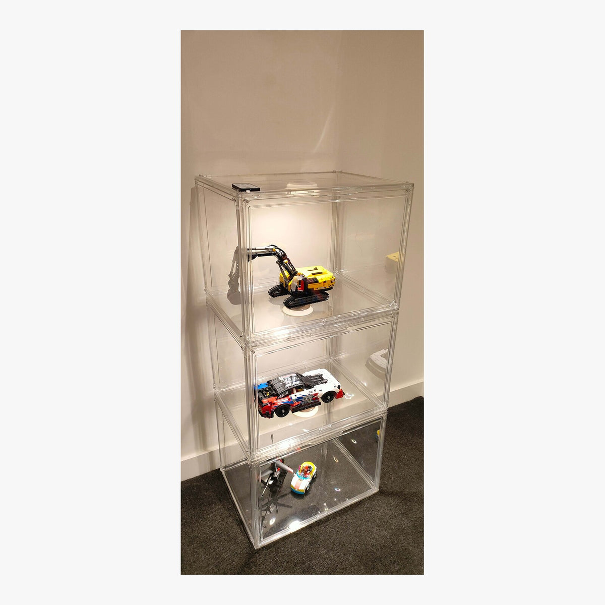 3/4/5 Layers Large Clear Perspex Display Cabinet Case – product view 15