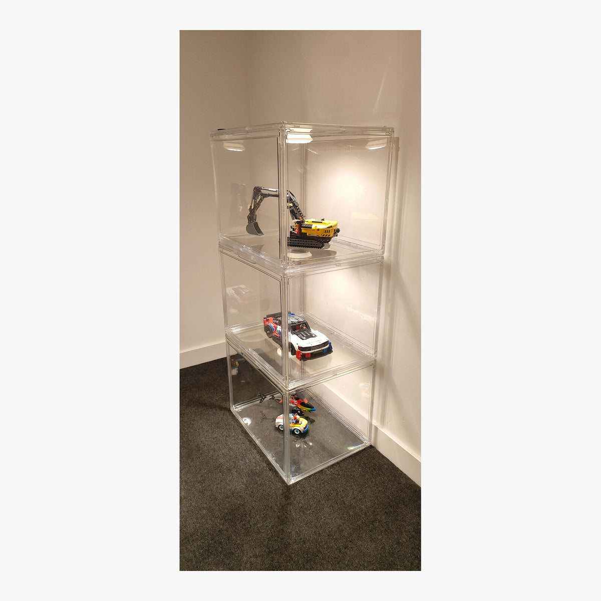 3/4/5 Layers Large Clear Perspex Display Cabinet Case – product view 16