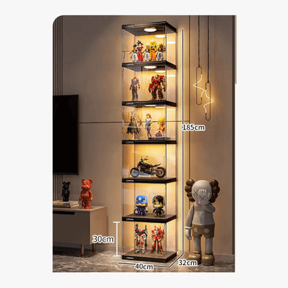 3/4/5/6 Layers Large Clear Perspex Display Cabinet Case – product view 18