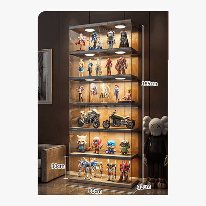 3/4/5/6 Layers Large Clear Perspex Display Cabinet Case – product view 20