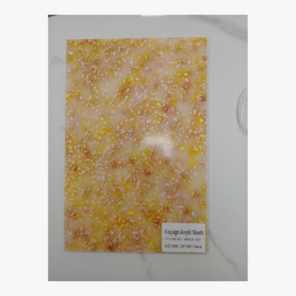 Aqua Crystal Glitter Acrylic Sheet – KSFCS-422 – product view 4