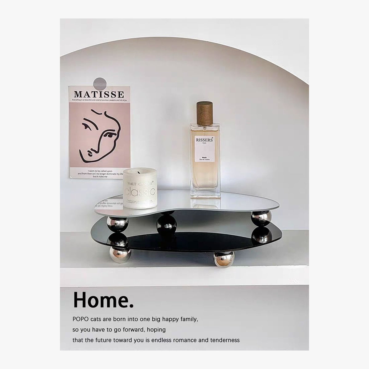 Acrylic Serving Tray – product view 4