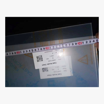 Clear Acrylic Sheet – 3–30mm, 1220 × 2440mm – product view 7