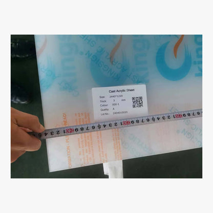 Clear Acrylic Sheet – 3–30mm, 1220 × 2440mm – product view 10