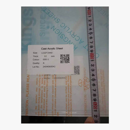Clear Acrylic Sheet – 3–30mm, 1220 × 2440mm – product view 13