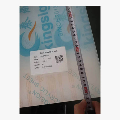 Clear Acrylic Sheet – 3–30mm, 1220 × 2440mm – product view 19