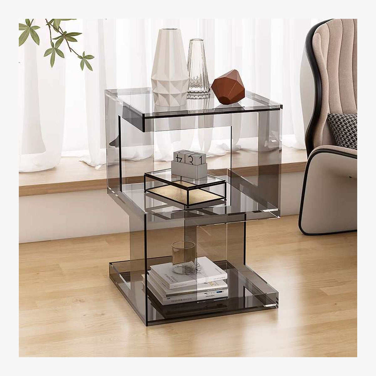 Acrylic Side Table – product view 2