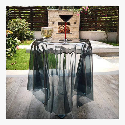 Modern Colorful Transparent Acrylic Tea Table – product view 4