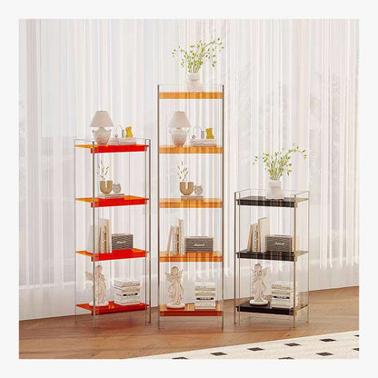 Lumi Acrylic Display Shelf – Modern Clear & Color Storage – product view 2