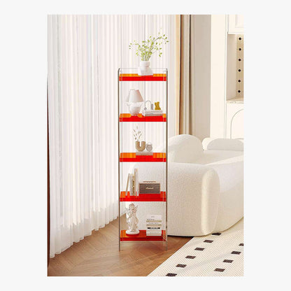 Lumi Acrylic Display Shelf – Modern Clear & Color Storage – product view 3