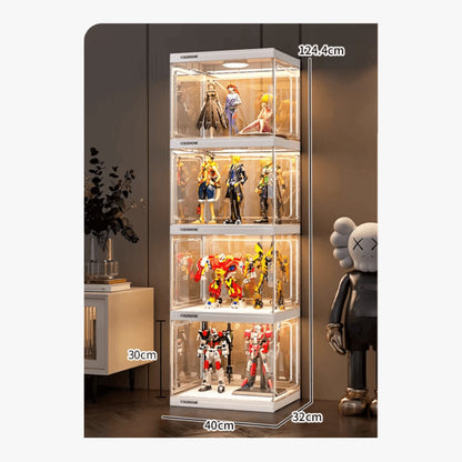 3/4/5/6 Layers Large Clear Perspex Display Cabinet Case – product view 6
