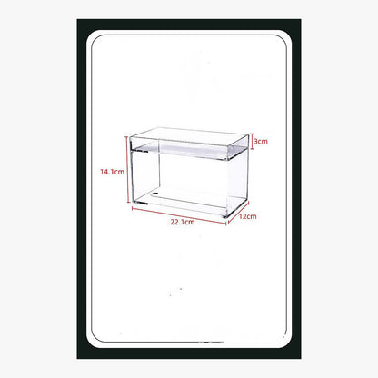 Clear Acrylic Bathroom Tissue Box – product view 3