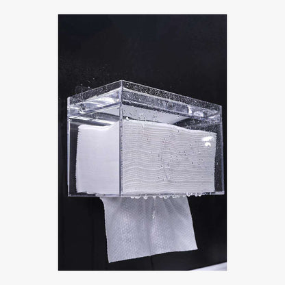 Clear Acrylic Bathroom Tissue Box – product view 6