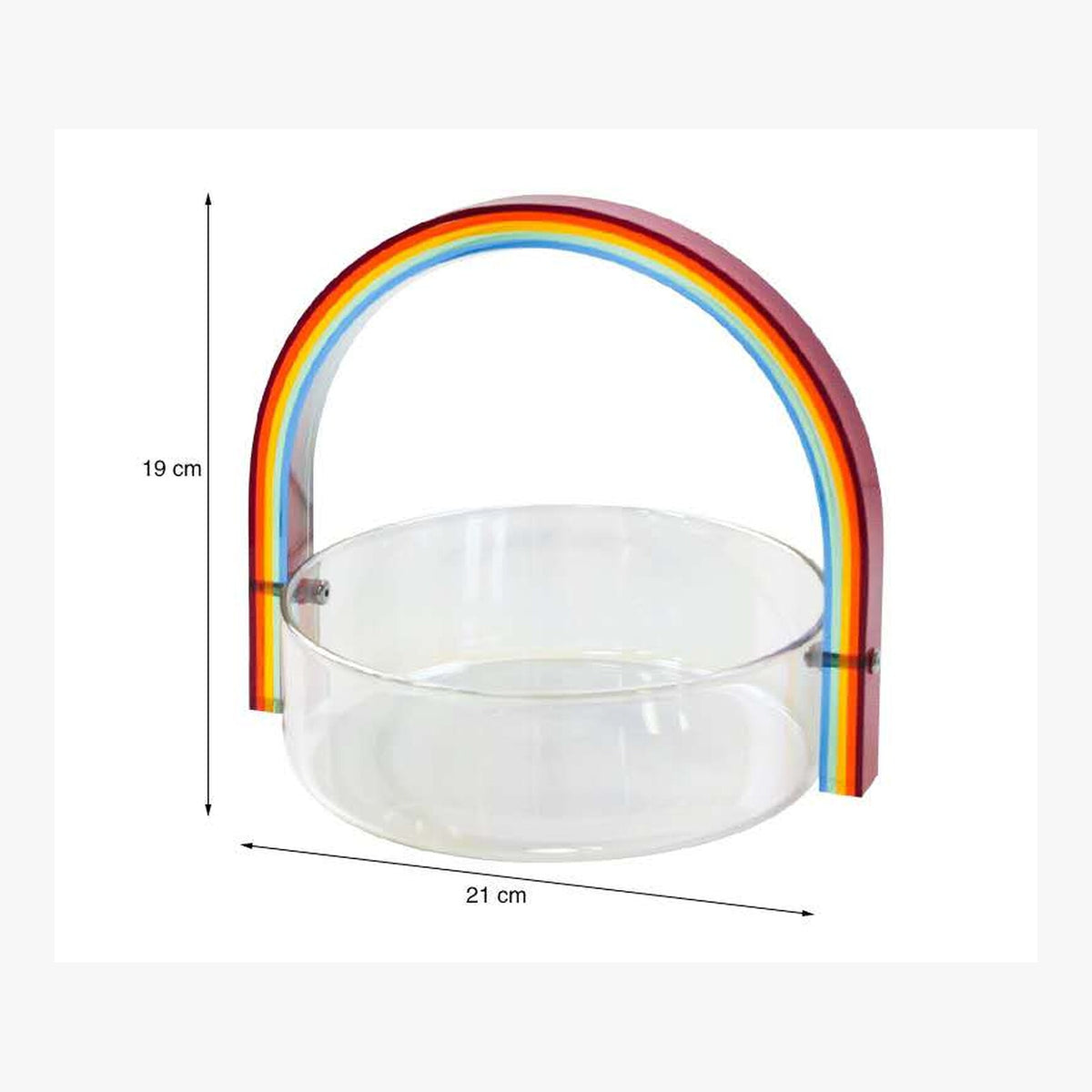 Rainbow Handle Basket – product view 2