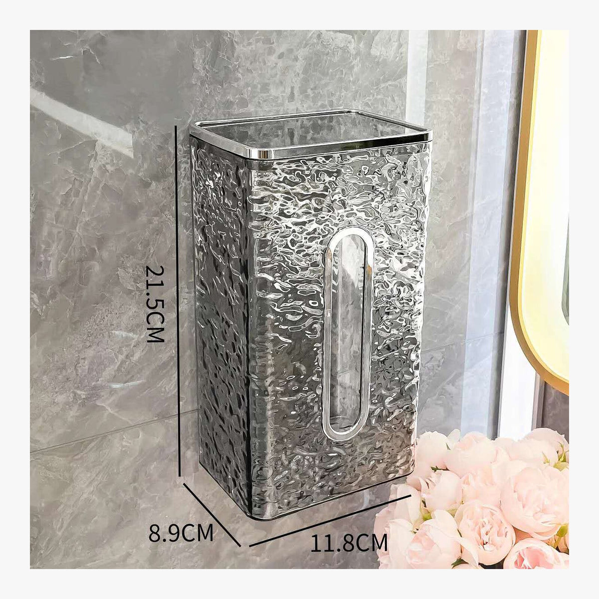 Acrylic Tissue Box – product view 2