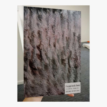 Coral Pink Pearl Marble Acrylic Sheet – KSMH-01 – product view 6
