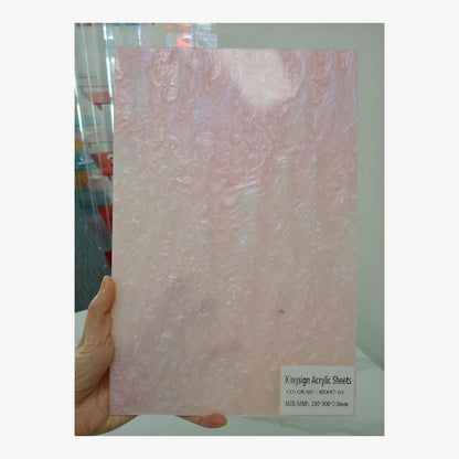Lime Pearl Shimmer Acrylic Sheet – KSXKT-03 – product view 2