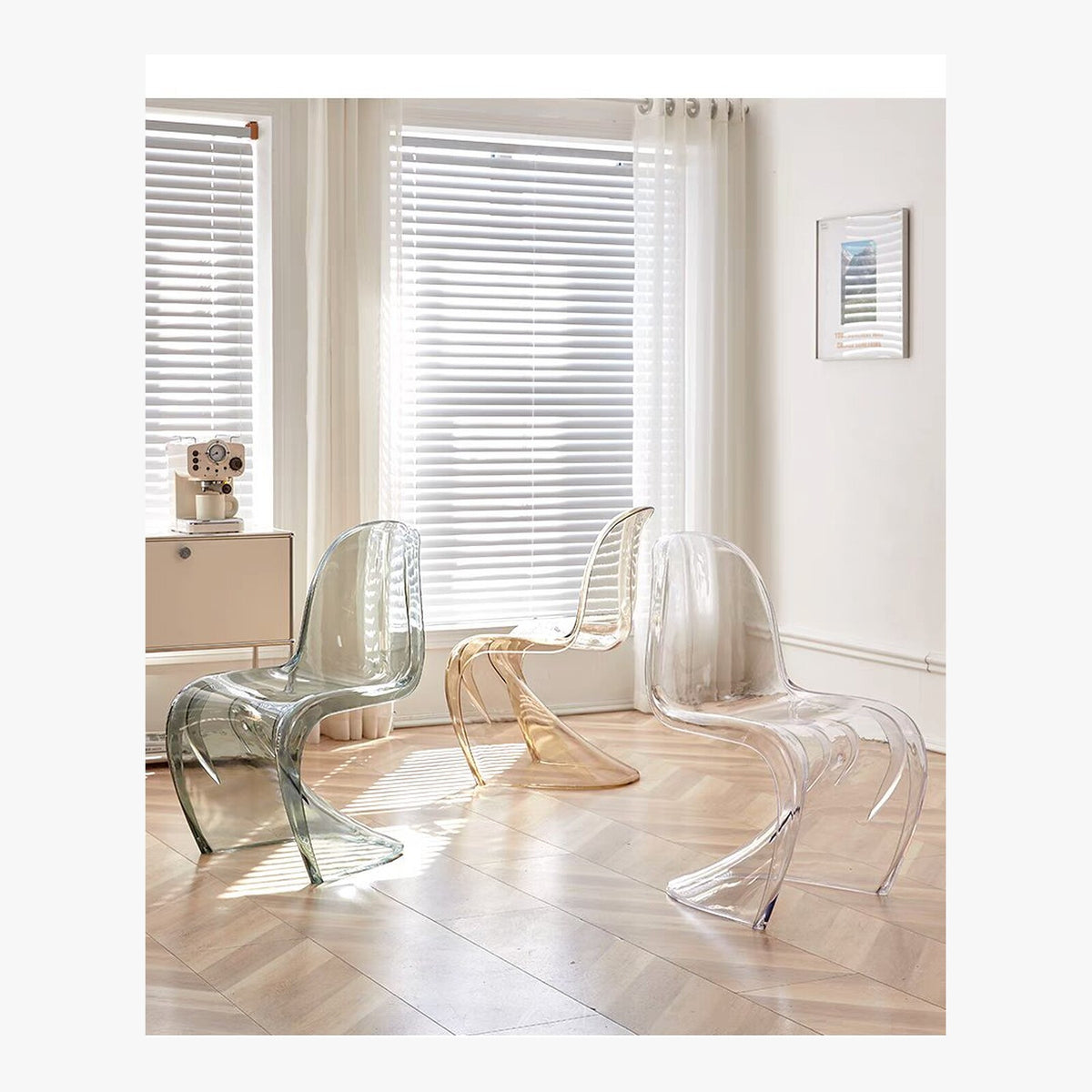 Modern Transparent Chair – product view 6