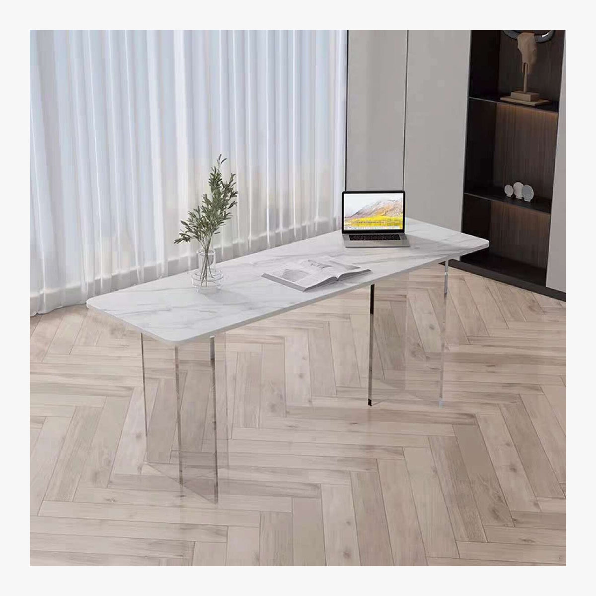 Acrylic Sintered Stone Table – product image