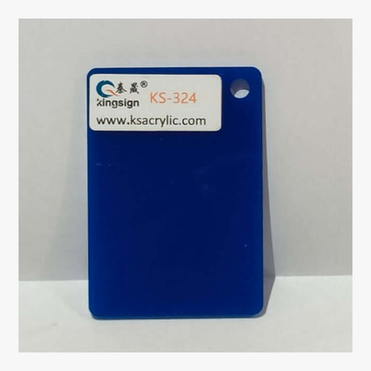 Cobalt Blue Opaque — KS-324 full-size acrylic colour sample