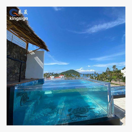 Custom Clear Acrylic Pool Window – 60–150mm – product image