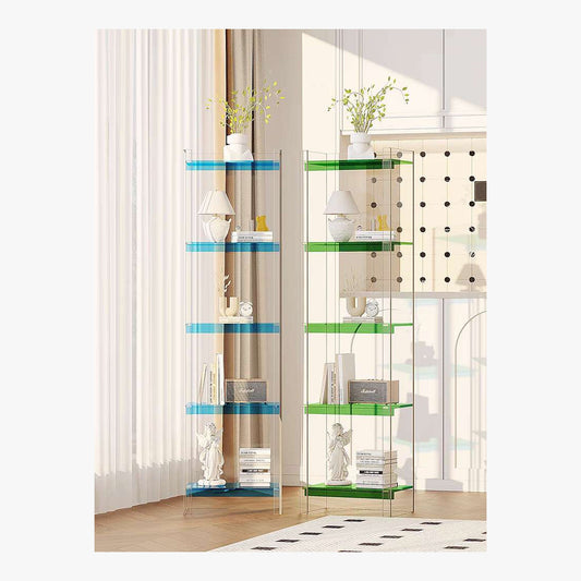 Lumi Acrylic Display Shelf – Modern Clear & Color Storage – product image