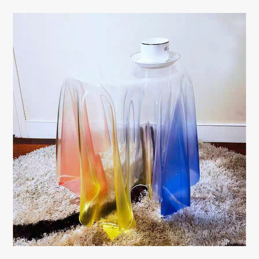 Modern Colorful Transparent Acrylic Tea Table – product image