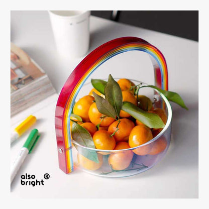 Rainbow Handle Basket – product image